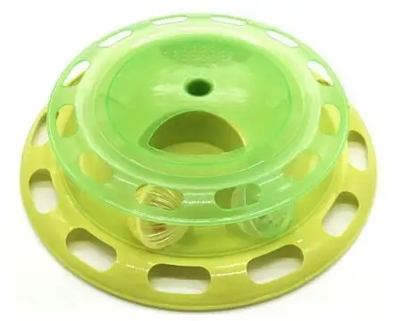 Купить homecat игрушка для кошек трек пластиковый с мячиком и контейнером для кошачьей мяты